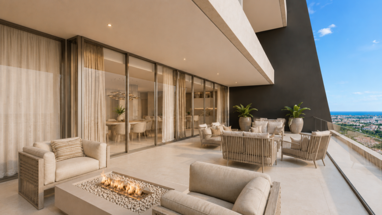 3 bd terrace